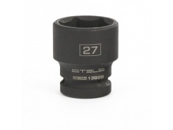 Головка ударная шестигранная, 27 мм, 1/2", CrMo // Stels 13928