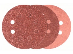 Упак. 5 шт. Лист шлифовальный 125 мм K60/120/240 Bosch 2609256A28