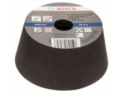 Круг шлифовальный чашечный конусный ЧК 110 мм K60 по металлу Bosch 1608600234