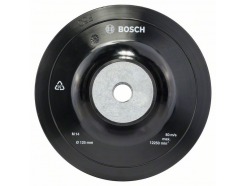 Тарелка опорная 125 мм д/шлифмаш. с гайкой для УШМ 1608601033 Bosch
