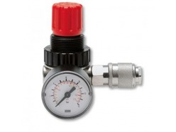 Регулятор давления с манометром RP-182R 1/4F с Рапид_F_UNI 22922 GAV